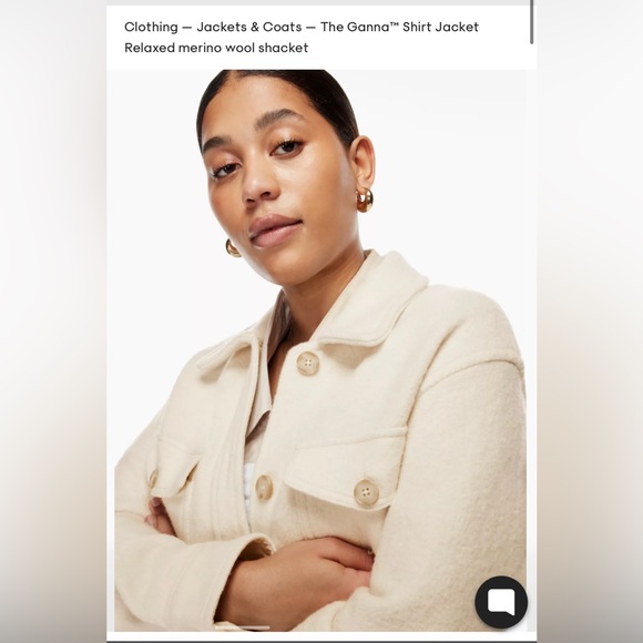 Wilfred Free Ganna Shirt Jacket XXS Tall - Picture 2 of 10